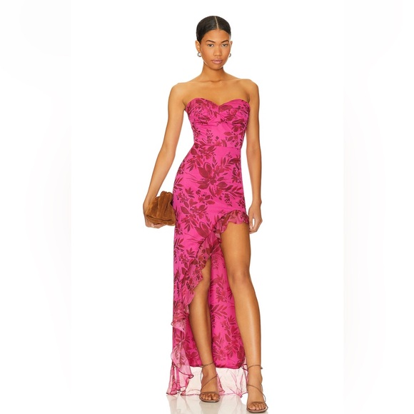 Amanda Uprichard Eden Gown in Ella Print - Picture 1 of 4
